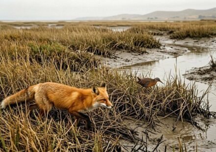 In the 1800s, red foxes were brought to California for hunting. Decades later, the light-footed Ridgway’s rail declined to just 5 breeding pairs