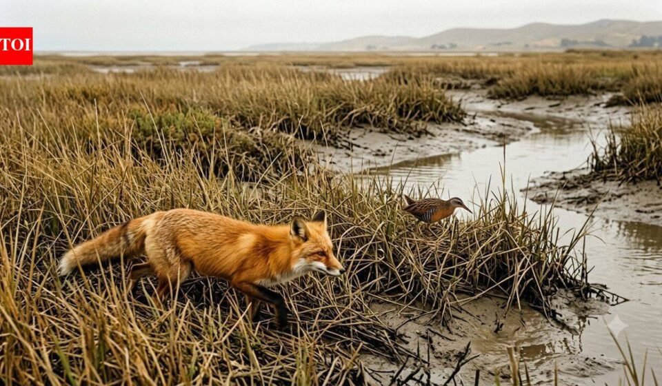 In the 1800s, red foxes were brought to California for hunting. Decades later, the light-footed Ridgway’s rail declined to just 5 breeding pairs
