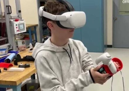 Meet Scott Merrow, the 14-year-old New Hampshire gamer who built a 3D-printed adaptive VR controller after he found he could not grip the standard left-hand controller