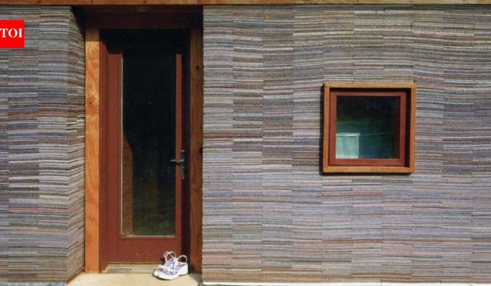 In 2002, Alabama architecture students stacked 72,000 worn carpet tiles into the walls of a family home; Rural Studio has now built more than 200 projects