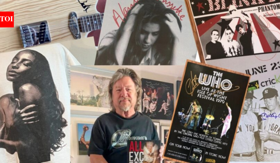 A Phoenix concert promoter spent 50 years collecting music history; he is now selling more than 2,100 pieces to help feed cancer patients