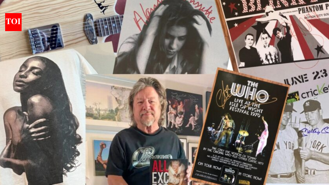 A Phoenix concert promoter spent 50 years collecting music history; he is now selling more than 2,100 pieces to help feed cancer patients
