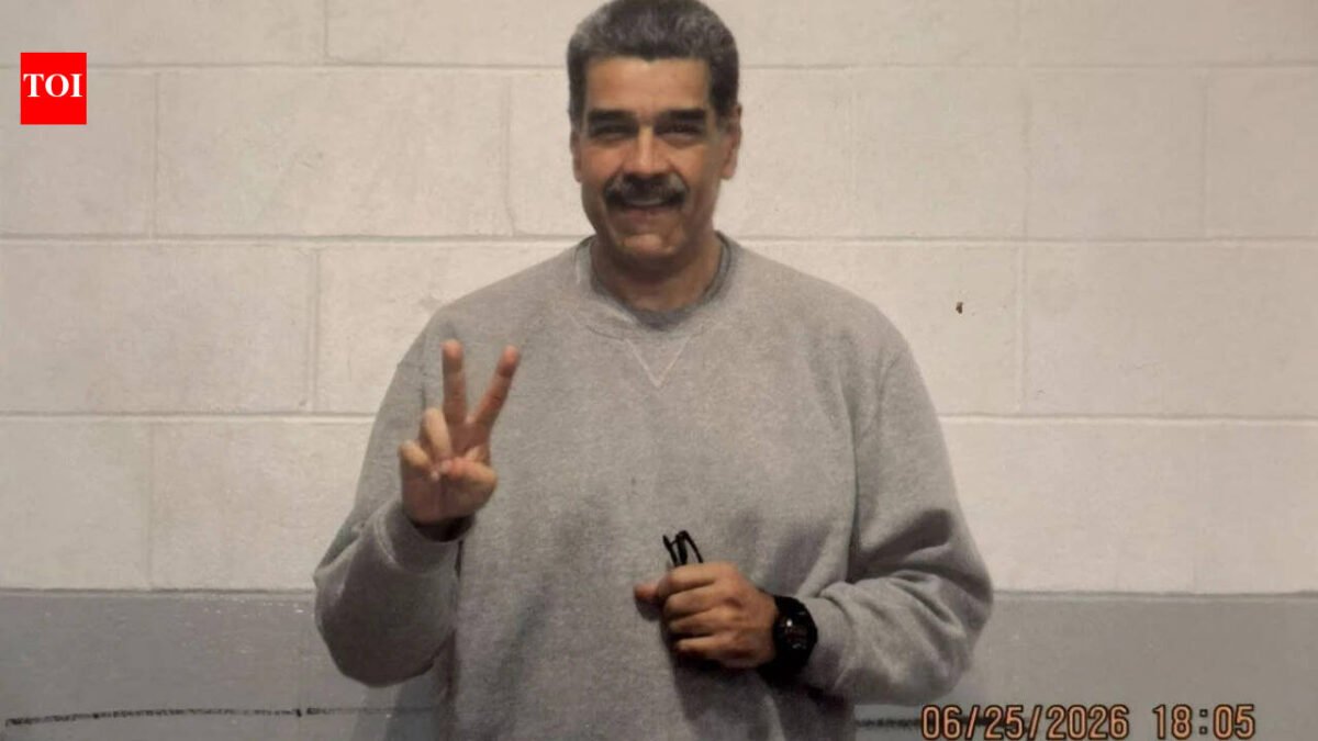 'Venezuela will be reborn': Maduro shares first photos from US prison since capture