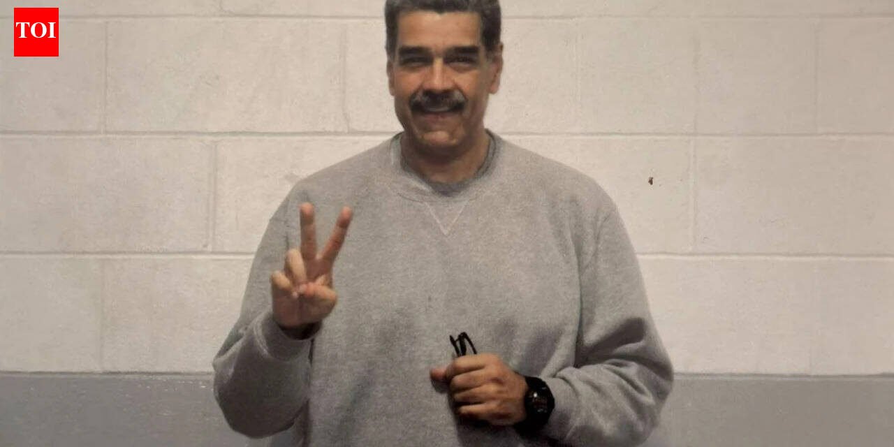 'Venezuela will be reborn': Maduro shares first photos from US prison since capture