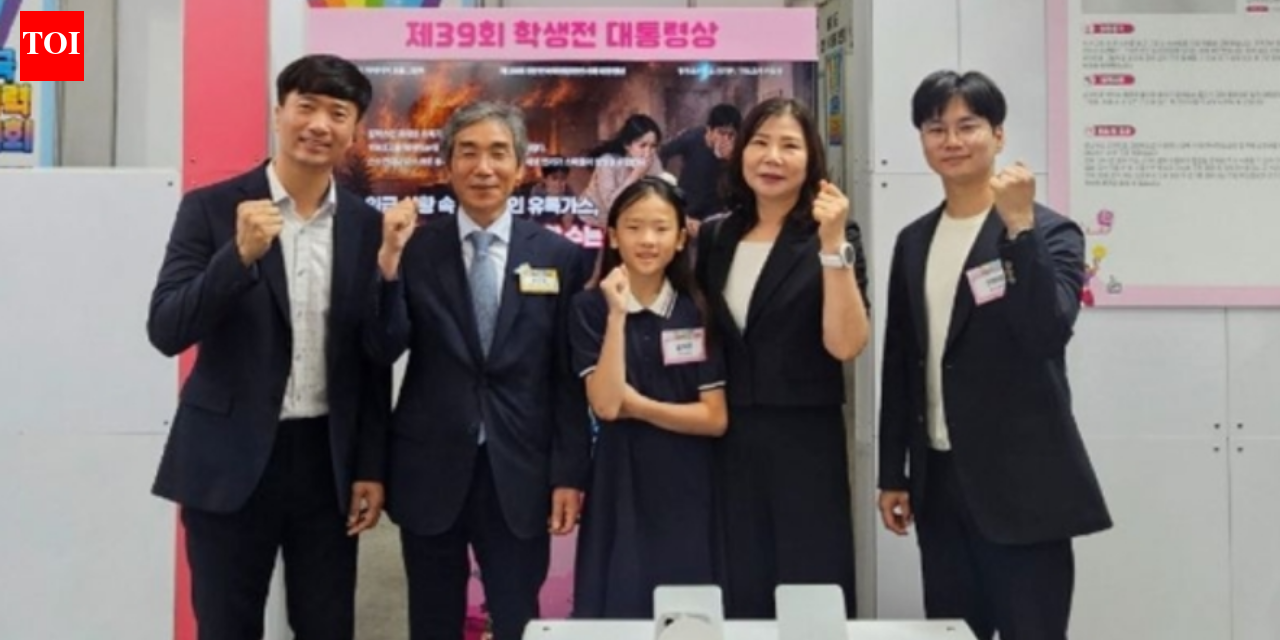 Meet Kim Ji-on, a 12-year-old South Korean student who invented a life-saving device that helps people escape deadly fires