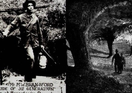 In 1934, Black cave guide Matt Bransford sold his 14-room Mammoth Cave hotel and land for just $3,000, far below market value; the family then moved 20 miles away as the national park took shape