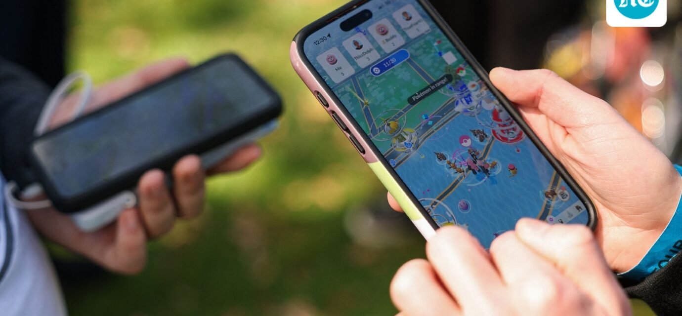 People play the Pokemon GO game on smartphones during the in-person Pokemon GO Tour. (AFP/ File Photo)