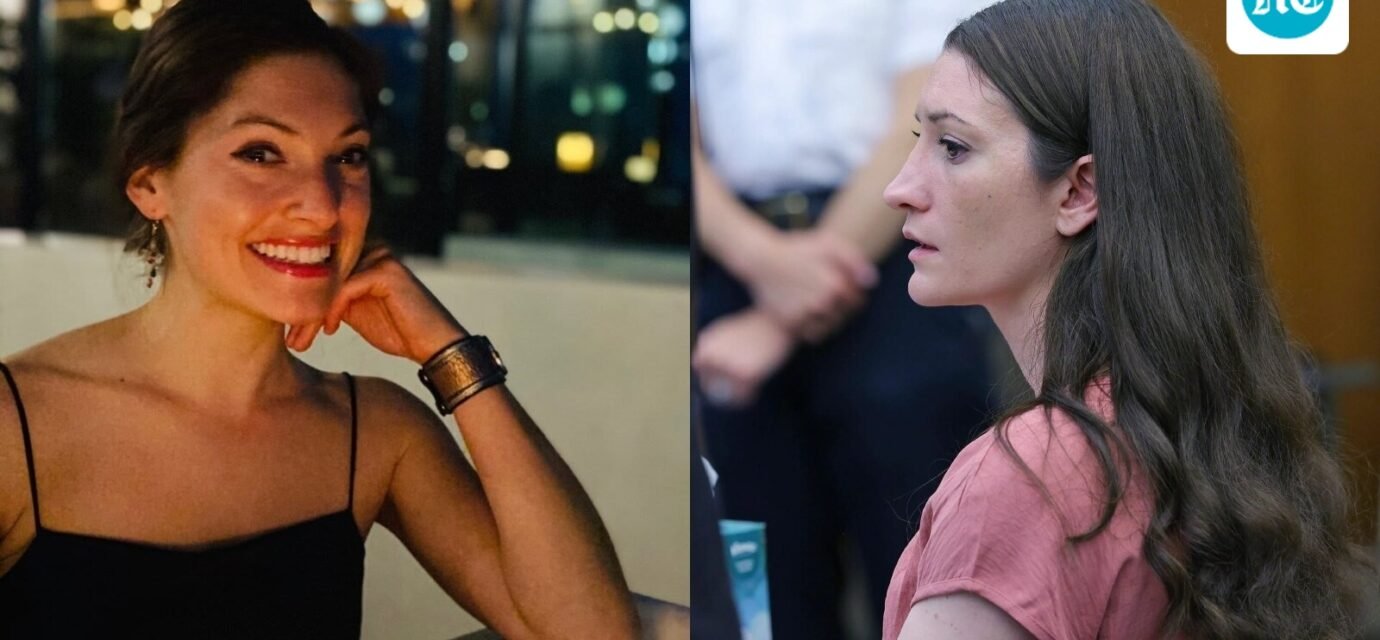 Social media buzz has been that Patrick Clancy's new wife, Dr Rachel Danis, looks like his ex, Lindsay Clancy, who's on trial for killing their children. (Facebook/Rachel Blair Danis, X/@901Lulu)