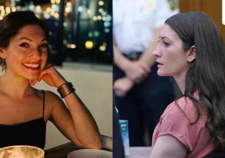 Social media buzz has been that Patrick Clancy's new wife, Dr Rachel Danis, looks like his ex, Lindsay Clancy, who's on trial for killing their children. (Facebook/Rachel Blair Danis, X/@901Lulu)