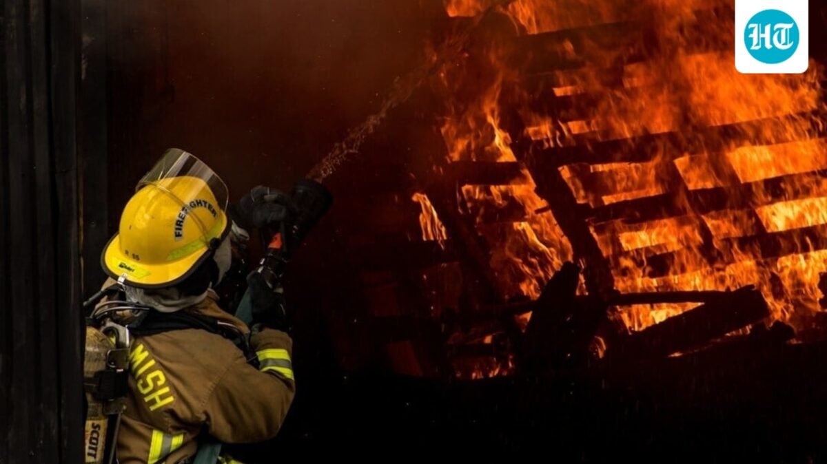 A vegetation fire near San Diego's Sorrento Valley has grown to 130 acres. (Unsplash/ representative image)