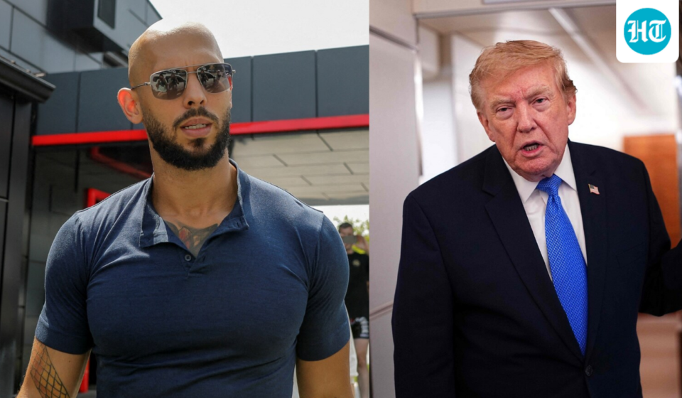 Andrew Tate's lawyer has warned Trump that not helping his jailed client could cost him young voters. (Reuters, AFP)