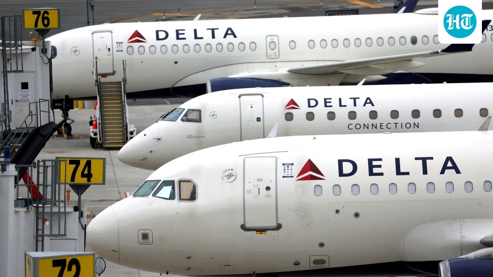 A Delta flight from Barcelona to Boston made an emergency landing in Porto. (REUTERS/ Representative image)