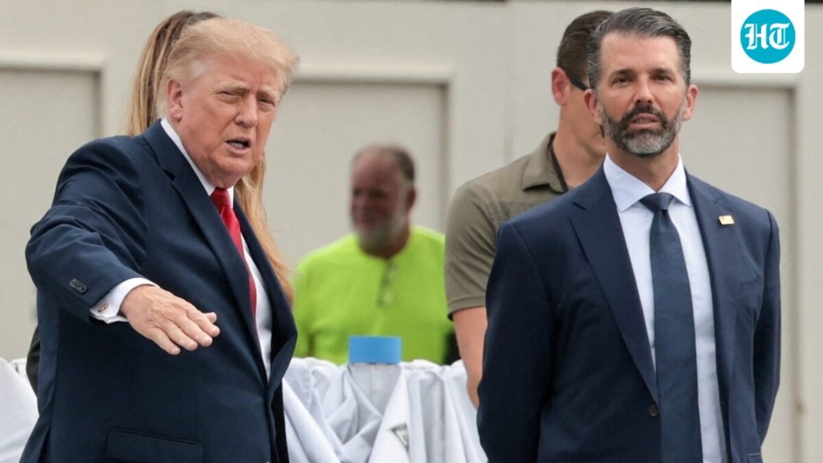 Trump says Don Jr. repaid Umar Kremlev after the Russian businessman covered major costs tied to his Bahamas wedding celebrations.. REUTERS/Jonathan Ernst (REUTERS)