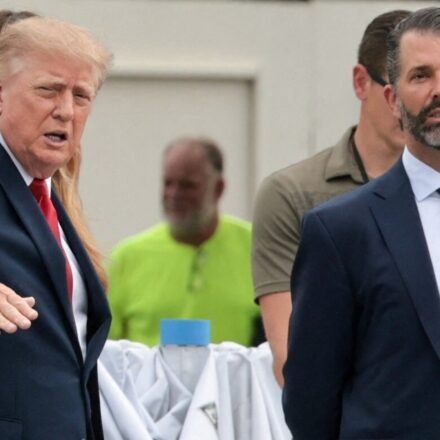 Trump says Don Jr. repaid Umar Kremlev after the Russian businessman covered major costs tied to his Bahamas wedding celebrations.. REUTERS/Jonathan Ernst (REUTERS)