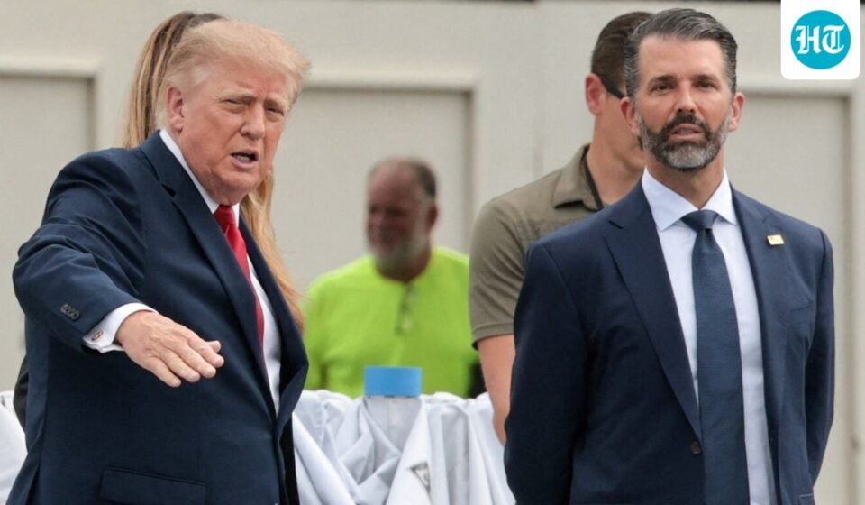 Trump says Don Jr. repaid Umar Kremlev after the Russian businessman covered major costs tied to his Bahamas wedding celebrations.. REUTERS/Jonathan Ernst (REUTERS)