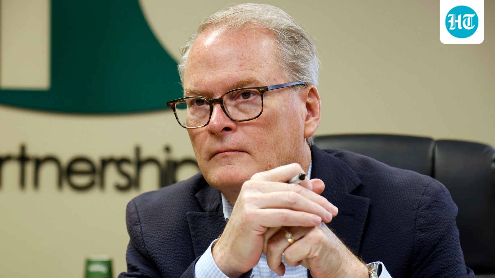 Democratic U.S. senatorial candidate Adam Hamilton of Kansas slammed ICE activities in the state amid reports of the beef industry being disrupted as a result. (AP Photo)