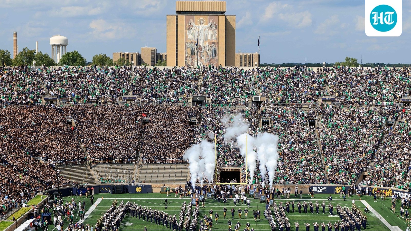 The Notre Dame stadium (Justin Casterline/Getty Images/AFP )