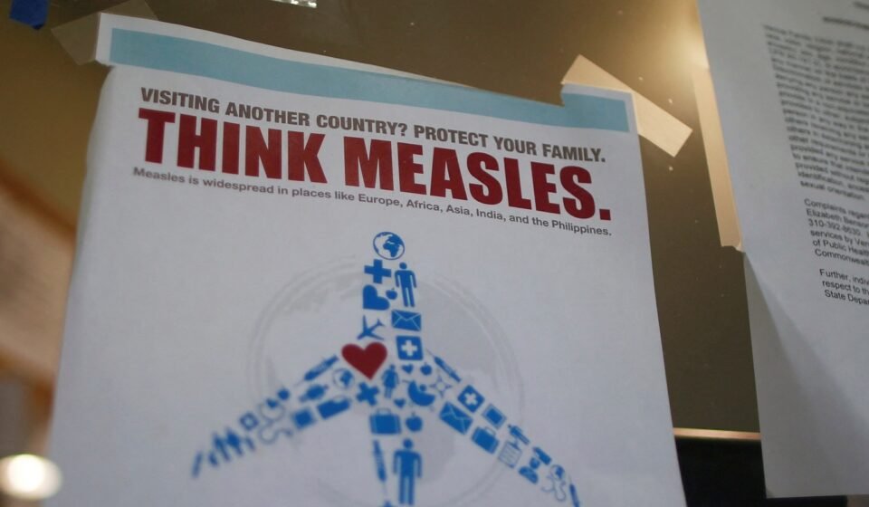 Pennsylvania reported its third measles-related death this year, involving a 40-year-old woman from Jefferson County. (REUTERS)