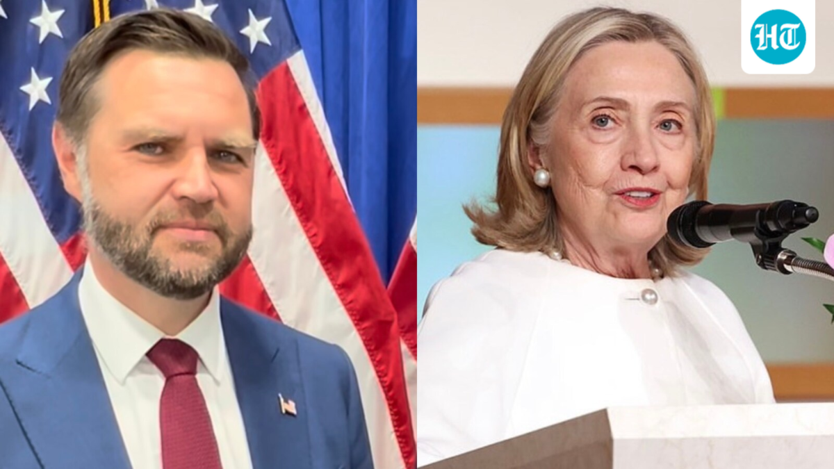 A new report says JD Vance advised Hillary Clinton’s 2016 campaign against Trump, while his spokesperson strongly disputes that account. (JD Vance/Instagram, Hillary Clinton/Instagram)
