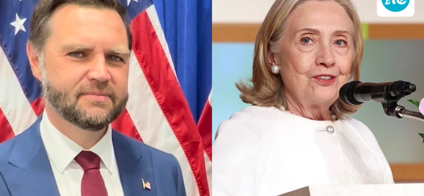 A new report says JD Vance advised Hillary Clinton’s 2016 campaign against Trump, while his spokesperson strongly disputes that account. (JD Vance/Instagram, Hillary Clinton/Instagram)