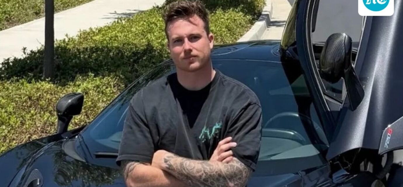 A newly released dashcam video shows the moment James Wehr’s McLaren crashed into a tree and burst into flames in Irvine, killing Wehr and passenger Alexis “Lexi” Kramer. (Instagram/@wehr)
