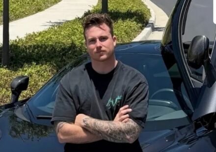 A newly released dashcam video shows the moment James Wehr’s McLaren crashed into a tree and burst into flames in Irvine, killing Wehr and passenger Alexis “Lexi” Kramer. (Instagram/@wehr)