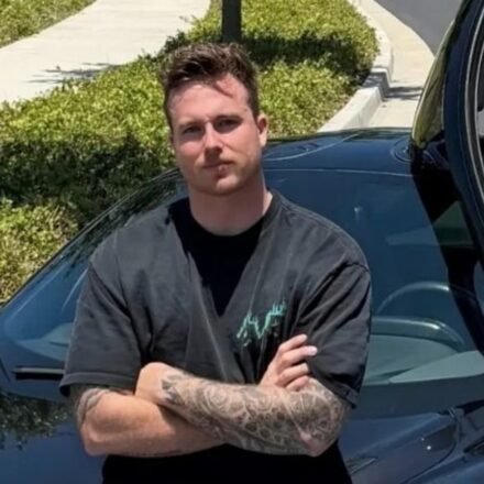 A newly released dashcam video shows the moment James Wehr’s McLaren crashed into a tree and burst into flames in Irvine, killing Wehr and passenger Alexis “Lexi” Kramer. (Instagram/@wehr)