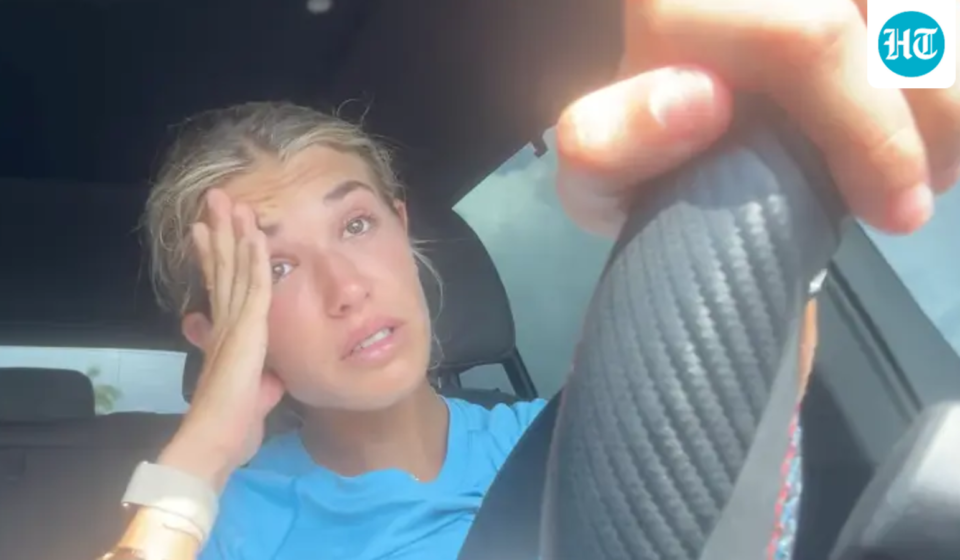 Kai Trump ‘struggling’ as she starts freshman year at University of Miami, breaks down in video (Kai Trump/YouTube)