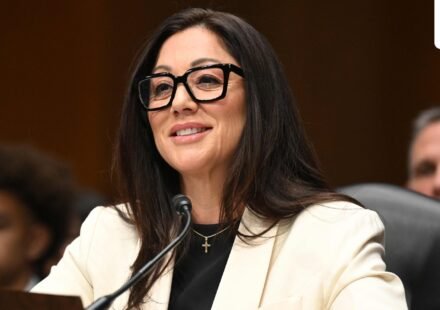 Former Labor Secretary Lori Chavez-DeRemer resigned in April 2026 amid misconduct allegations detailed in a new OIG report. (AFP)