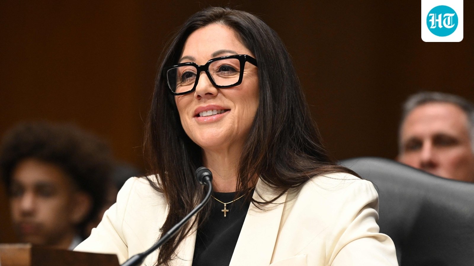 Former Labor Secretary Lori Chavez-DeRemer resigned in April 2026 amid misconduct allegations detailed in a new OIG report. (AFP)