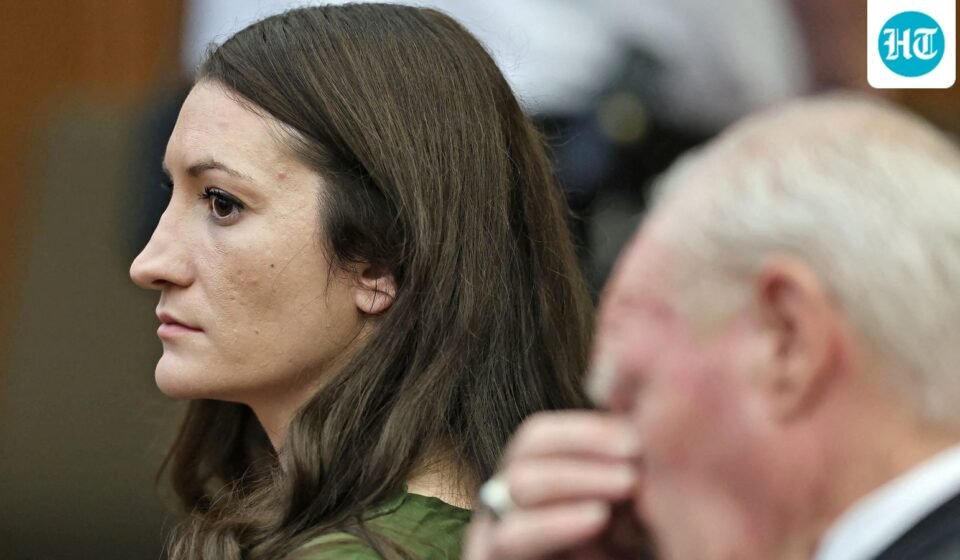 Lindsay Clancy watches jury members as Judge William Sullivan polls them Monday morning before they start their third day of deliberations. The Lindsay Clancy Jury continues deliberating for a third day in the triple murder trial of the Duxbury mother in Plymouth Superior Court in Plymouth, Massachusetts, U.S., August 31, 2026.  Greg Derr/The Patriot Ledger/Pool via REUTERS (via REUTERS)