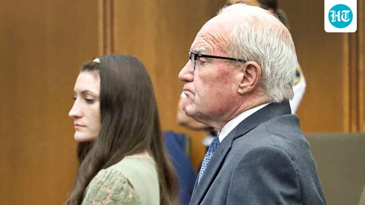 Attorney Kevin Reddington and defendant Lindsay Clancy listen to Judge William Sullivan, on the day the jury in her murder trial said to Judge Sullivan that they cannot reach a verdict, in Plymouth, Massachusetts, U.S., September 1, 2026. Greg Derr/Pool (via REUTERS)