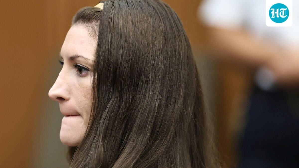 Lindsay Clancy reacts to the jury saying they cannot reach a verdict, during her murder trial in Plymouth, Massachusetts, U.S., September 1, 2026. Greg Derr/Pool via REUTERS (via REUTERS)