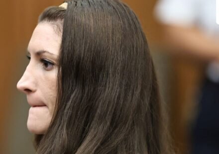 Lindsay Clancy reacts to the jury saying they cannot reach a verdict, during her murder trial in Plymouth, Massachusetts, U.S., September 1, 2026. Greg Derr/Pool via REUTERS (via REUTERS)