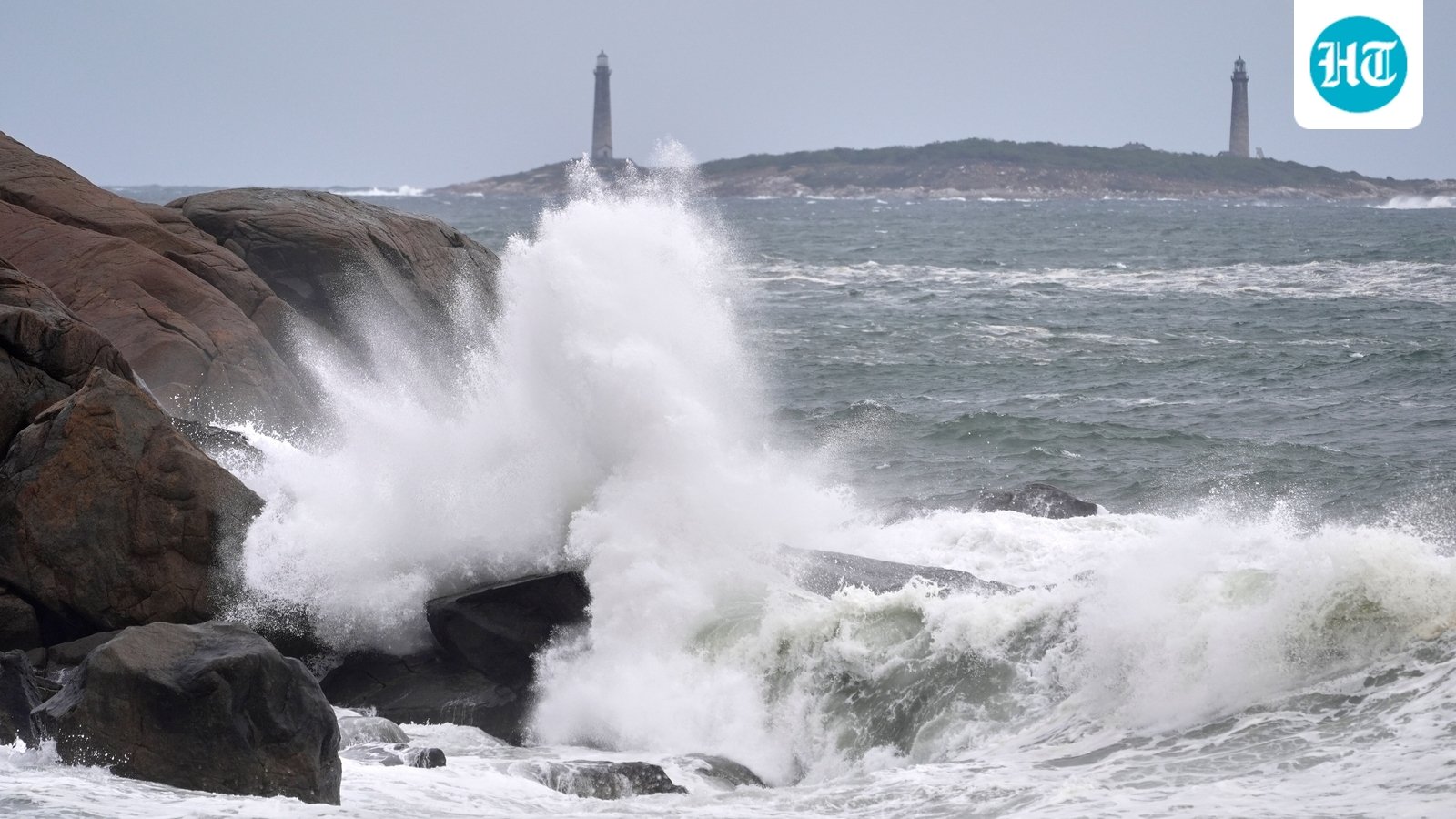 US Northeast under siege as powerful Nor’easter brings 70-mph winds, flooding, outages and flight chaos. (AP Photo/Robert F. Bukaty)