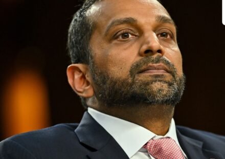 Kash Patel, FBI Director, faced scrutiny in a Senate Judiciary hearing marked by heated exchanges with Democrats. (Bloomberg)