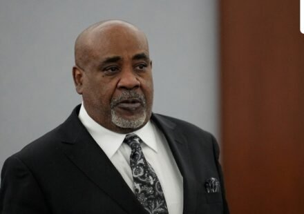 Duane "Keffe D" Davis in court for his murder trial related to the 1996 killing of rapper Tupac Shakur, at Clark County District Court Regional Justice Center in Las Vegas, Nevada.    John Locher/Pool via REUTERS (via REUTERS)