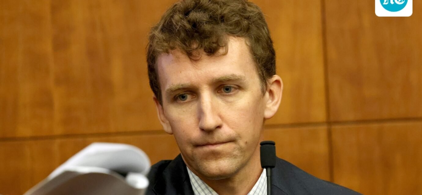 Patrick Clancy says he did his best to support Lindsay Clancy and now lives with the loss of their three children.. (David L. Ryan/The Boston Globe via AP, Pool) (David L. Ryan/Pool The Boston Gl)