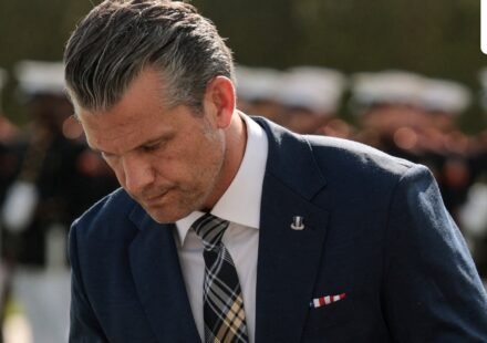 US Defense Secretary Pete Hegseth at the Pentagon on September 18. (REUTERS)