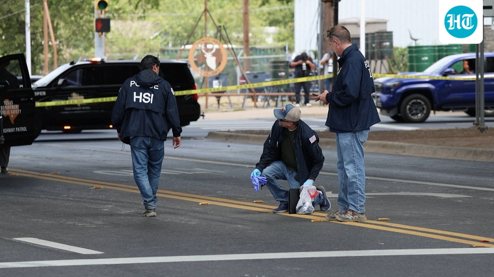 An ICE officer shot and wounded a man in Austin, Texas, on Sunday. (REUTERS)