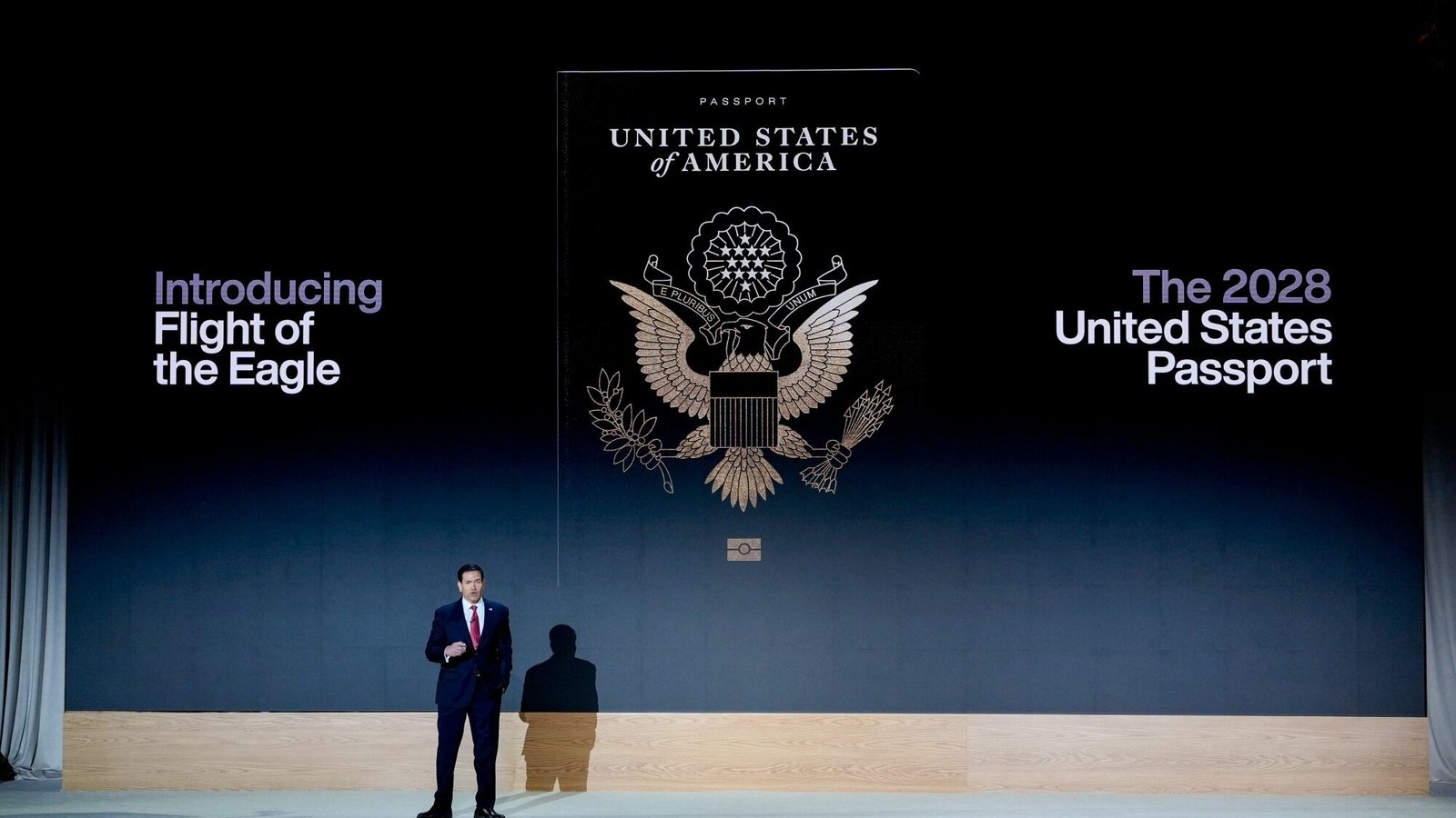 Marco Rubio, US secretary of state, during the launch of America.gov in Washington, DC, US, on Tuesday, Sept. 29, 2026. The new website is designed to help Americans access federal information and resources currently spread among numerous agencies. Photographer: Daniel Heuer/Bloomberg (Bloomberg)