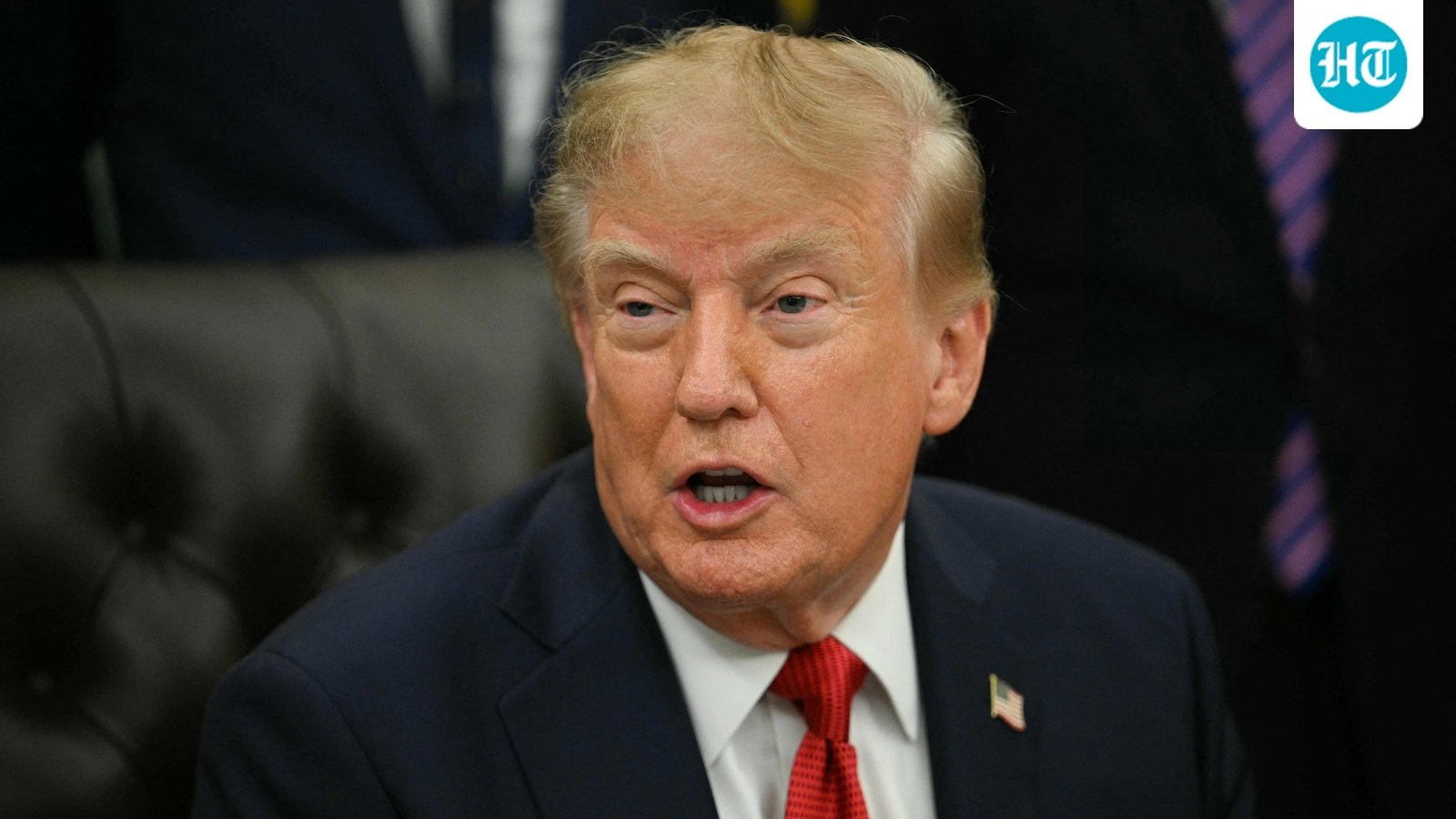 US President Trump signs H-1B order targeting employers over layoffs of US workers. (AFP)