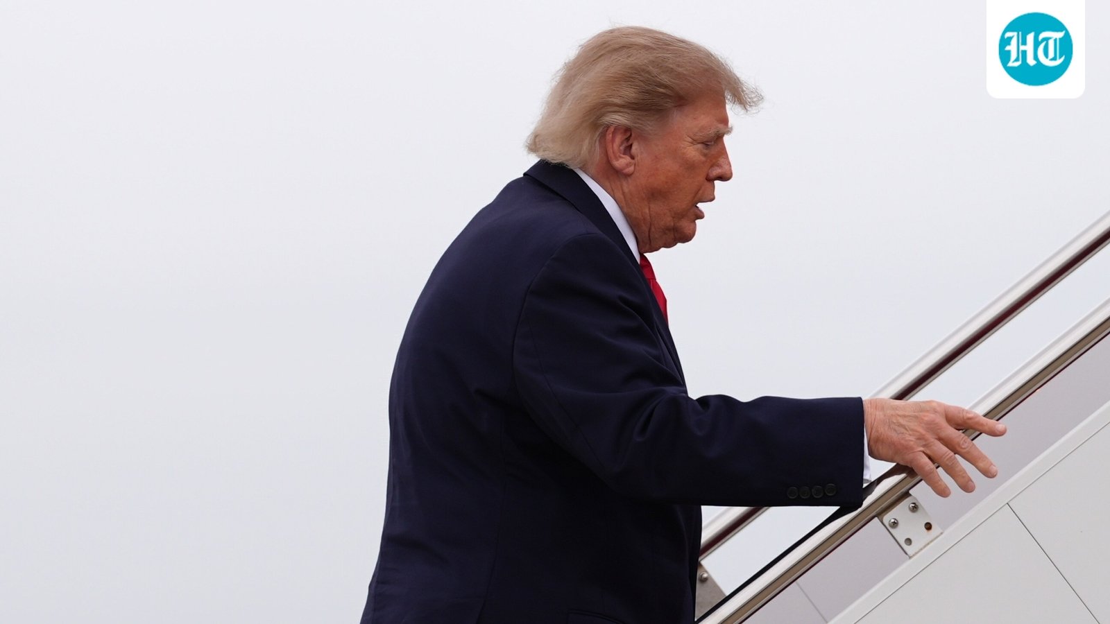 President Donald Trump bars CNN from Air Force One again, putting White House TV press pool in limbo (AP Photo)