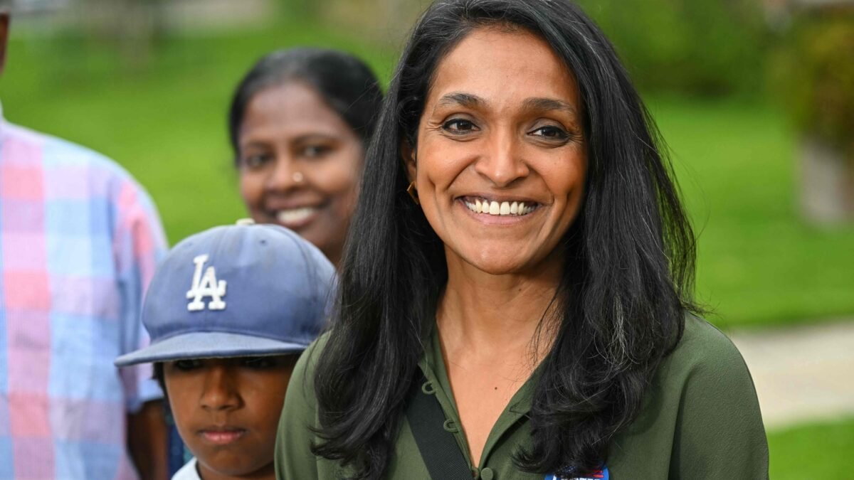 Nithya Raman's $62.6 million initiative housed only three families, sparking criticism as she criticizes anti-encampment policies. (AFP)