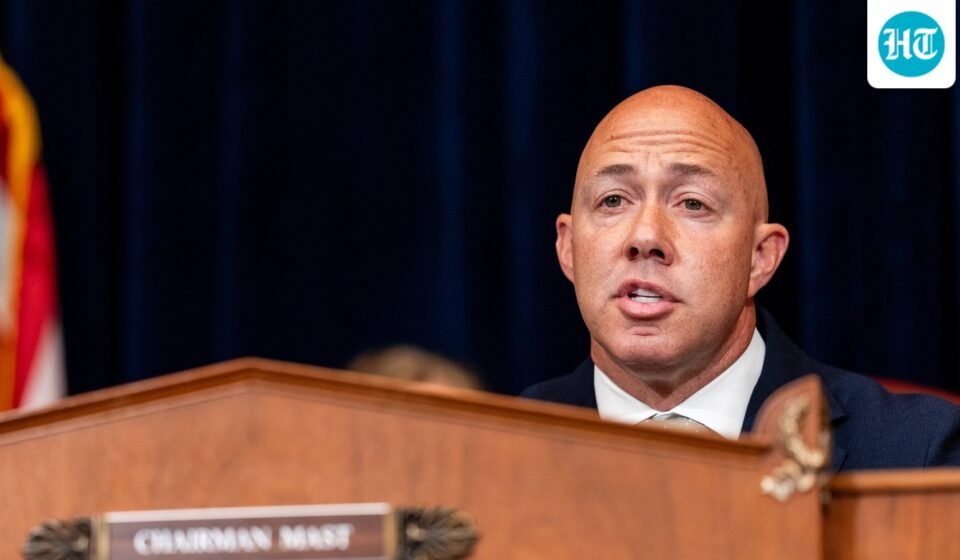 U.S. Representative Brian Mast is reportedly being considered as a possible replacement for Dan Driscoll as US secretary of the Army. (REUTERS)