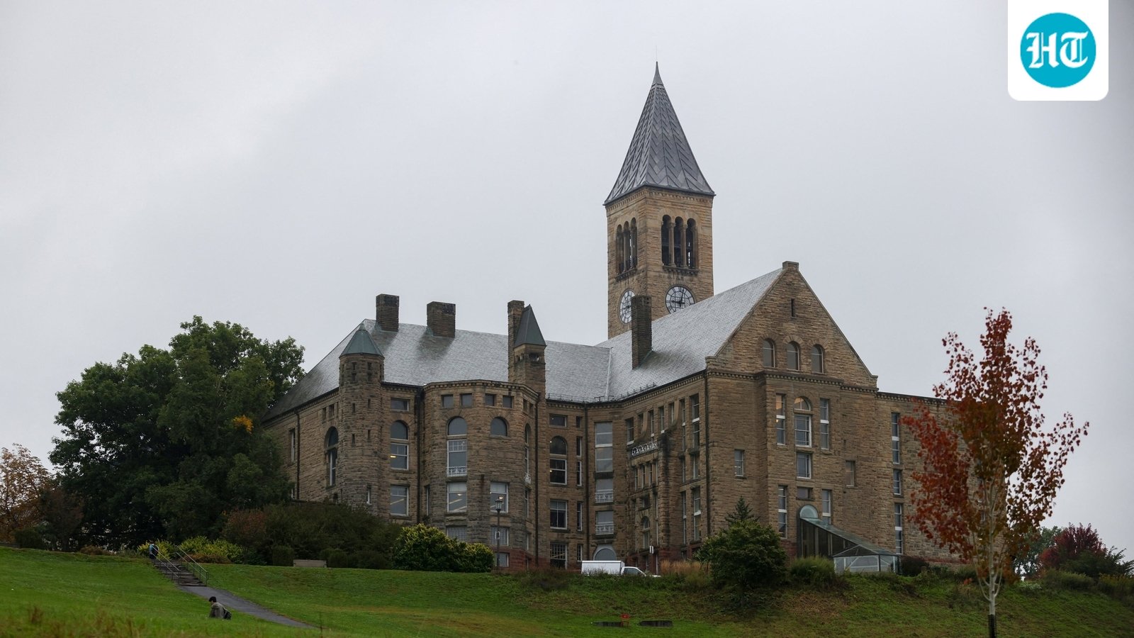 McGraw Tower at Cornell University campus in Ithaca, New York, US. (REUTERS)