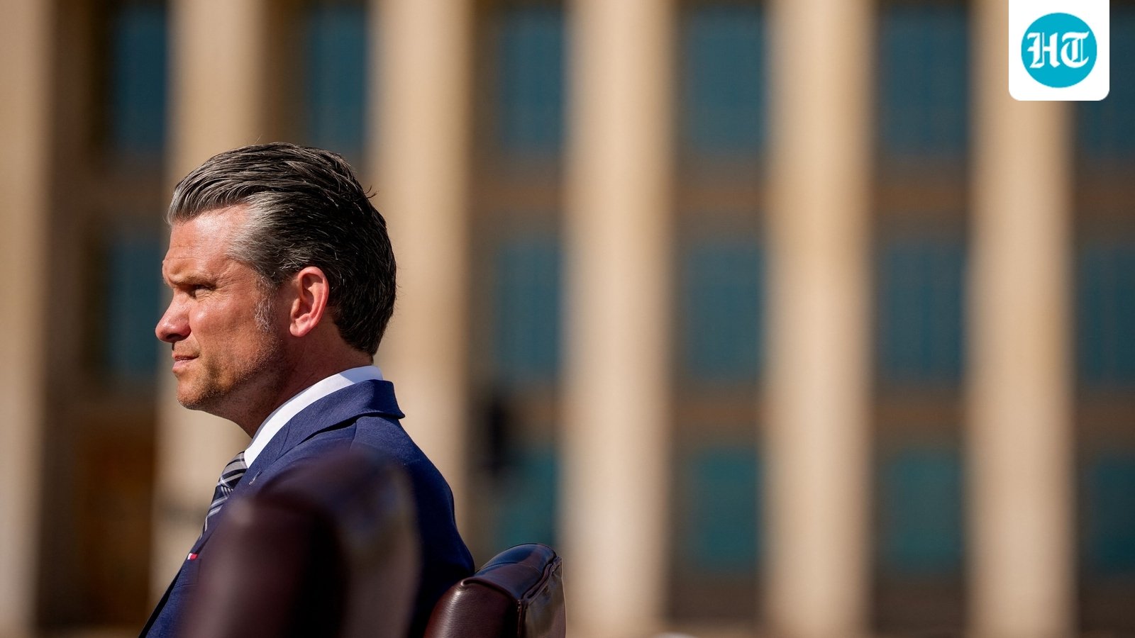 ARLINGTON, VIRGINIA - SEPTEMBER 18: U.S. Secretary of War Pete Hegseth attends the Department of War's 2026 National POW/MIA Recognition Day Ceremony on the Pentagon River Terrace Parade Field on September 18, 2026 in Arlington, Virginia. (Photo by Andrew Harnik / GETTY IMAGES NORTH AMERICA / Getty Images via AFP) (Getty Images via AFP)