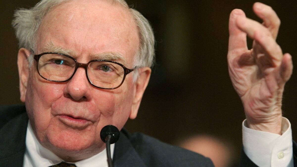Berkshire Hathaway announces Warren Buffett's resignation as chairman, with his son Howard taking over the role. (AFP)