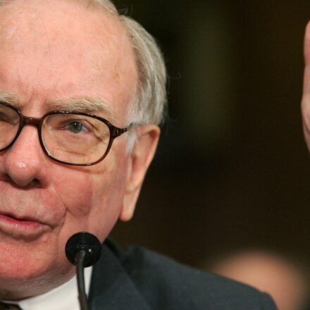 Berkshire Hathaway announces Warren Buffett's resignation as chairman, with his son Howard taking over the role. (AFP)