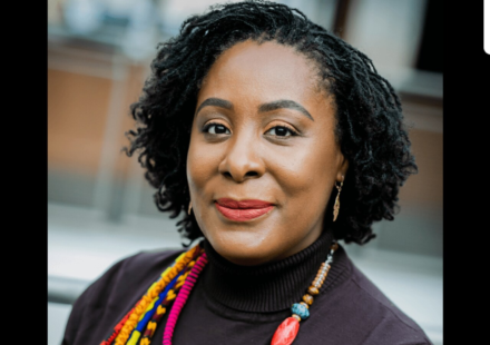 Dr Uju Anya is on voluntary leave as the school reviews her social media posts. (CMU)